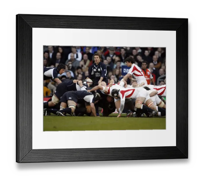 Framed Print : Chris Cusiter & Harry Ellis Framed Print : Chris Cusiter & Harry Ellis