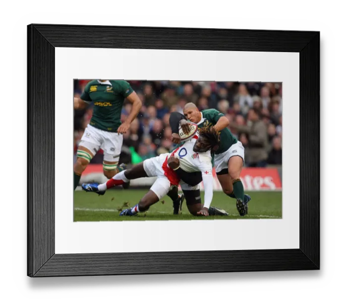 Framed Print : Paul Sackey, Januarie & Mtawarira Framed Print : Paul Sackey, Januarie & Mtawarira