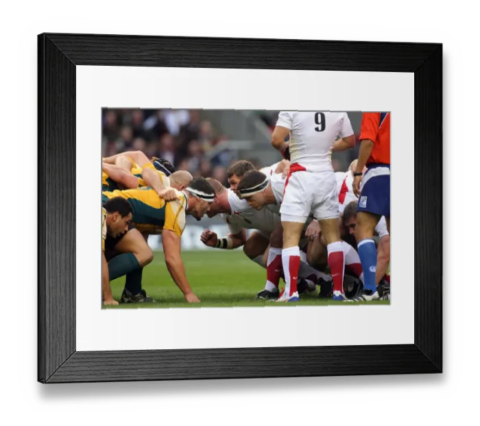 Framed Print : Andrew Sheridan & Al Baxter Head To Head Framed Print : Andrew Sheridan & Al Baxter Head To Head