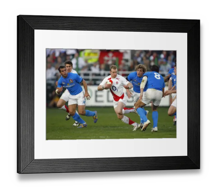 Framed Print : Jamie Noon & Sergio Parisse Framed Print : Jamie Noon & Sergio Parisse