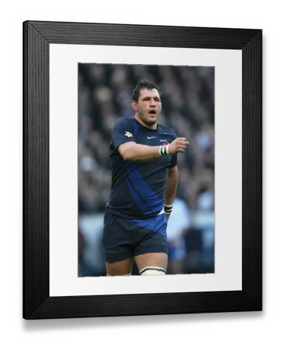 Framed Print : Lionel Nallet