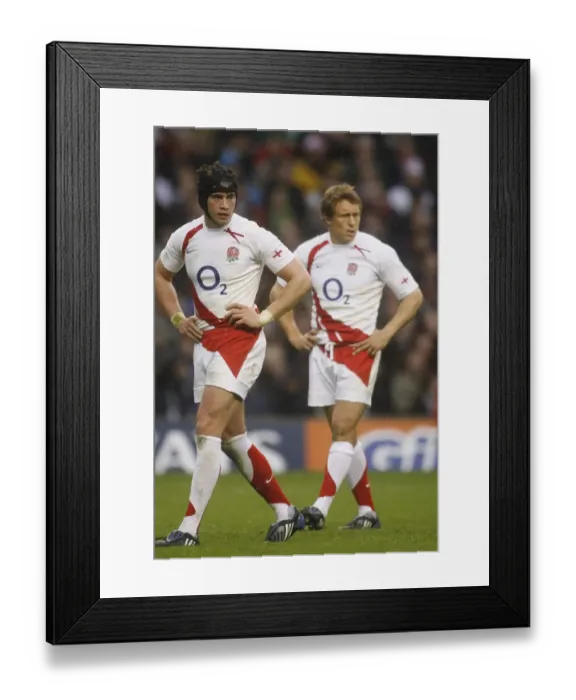 Framed Print : Danny Cipriani & Wilkinson Framed Print : Danny Cipriani & Wilkinson