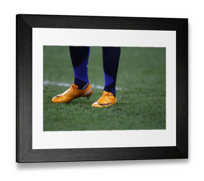 Framed Print : Vincent Clerc Coloured Boots Framed Print : Vincent Clerc Coloured Boots