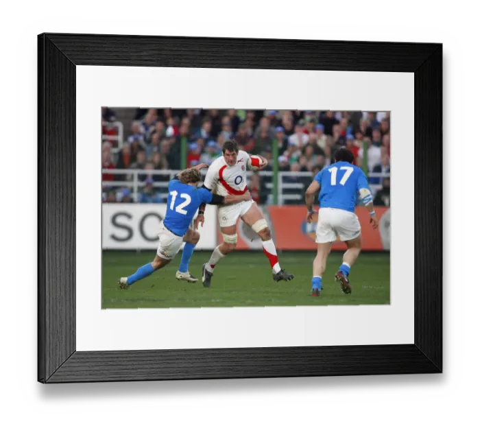 Framed Print : Simon Shaw & Mirco Bergamasco Framed Print : Simon Shaw & Mirco Bergamasco