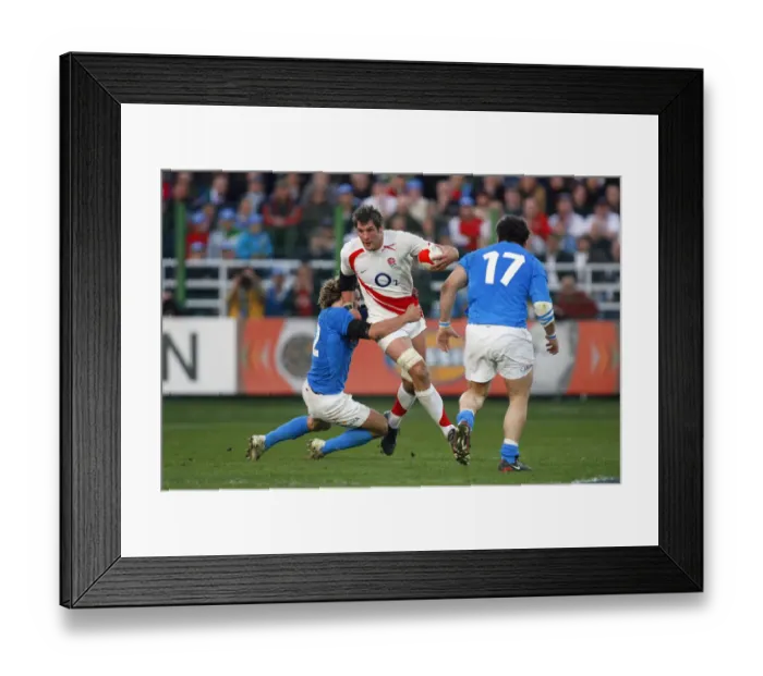 Framed Print : Simon Shaw & Mirco Bergamasco Framed Print : Simon Shaw & Mirco Bergamasco
