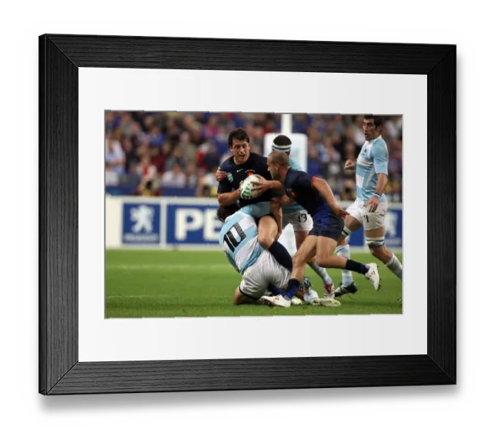 Framed Print : Lionel Nallet & Hernandez