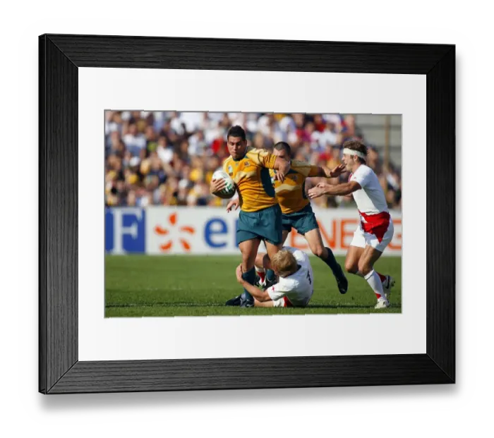 Framed Print : George Smith & Josh Lewsey Framed Print : George Smith & Josh Lewsey
