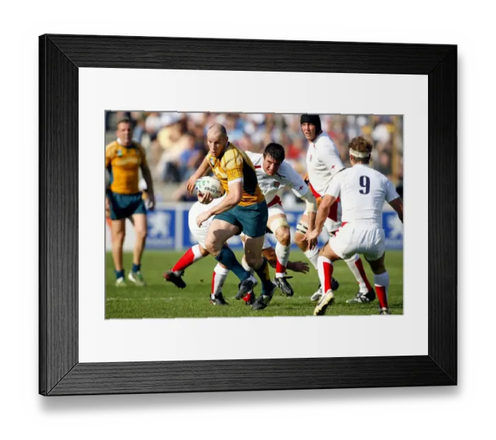 Framed Print : Stirling Mortlock & Martin Corry Framed Print : Stirling Mortlock & Martin Corry