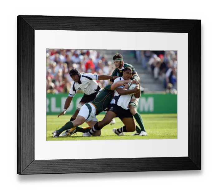Framed Print : Sisa Koyamaibole Is Challenged