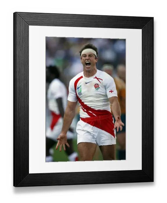 Framed Print : Andy Gomersall Celebrates Framed Print : Andy Gomersall Celebrates