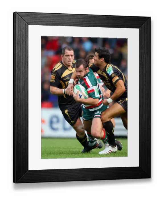 Framed Print : George Chuter Is Tackled Framed Print : George Chuter Is Tackled