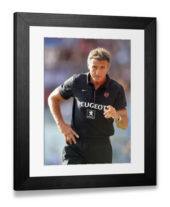 Framed Print : Guy Nove Stade Toulouse Director Of Rugby Toulouse V Sale Sharks Framed Print : Guy Nove Stade Toulouse Director Of Rugby Toulouse V Sale Sharks