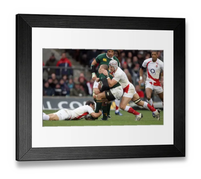 Framed Print : Bryan Habana, Danny Care & James Haskell Framed Print : Bryan Habana, Danny Care & James Haskell