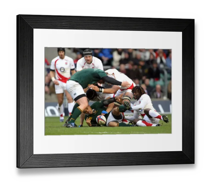 Framed Print : Bryan Habana, Paul Sackey & John Smit Framed Print : Bryan Habana, Paul Sackey & John Smit
