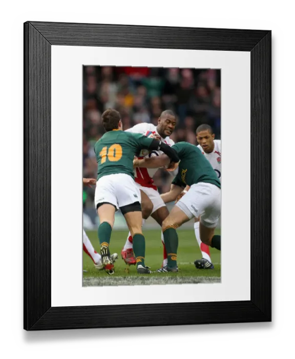 Framed Print : Ugo Monye & Ruan Pienaar Framed Print : Ugo Monye & Ruan Pienaar