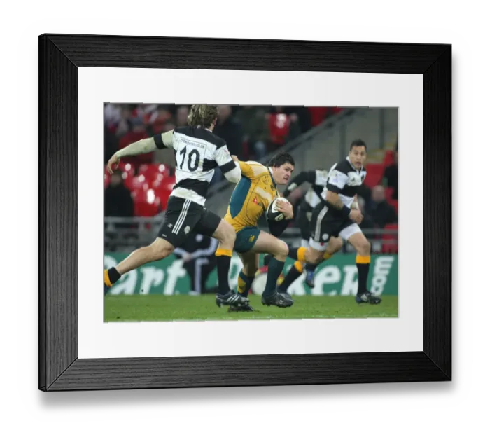 Framed Print : Adam Ashley-Cooper & Francois Steyn
