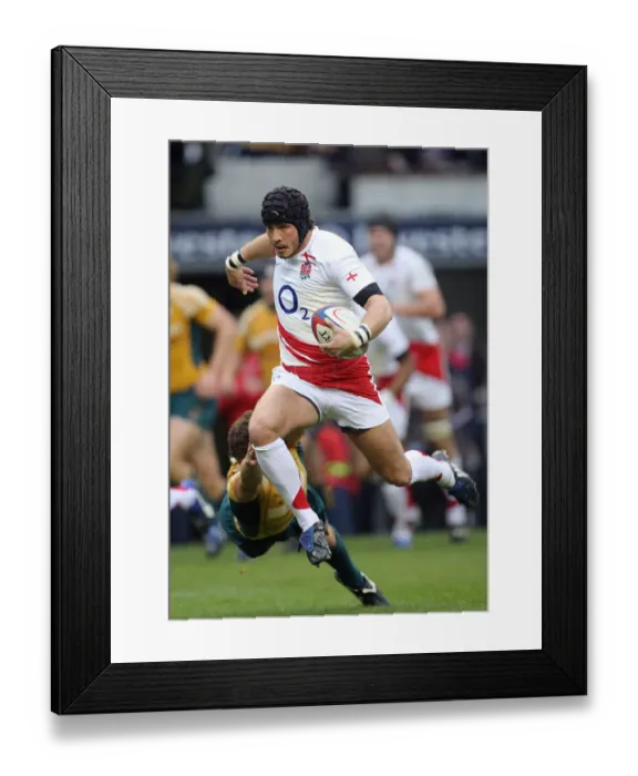 Framed Print : Danny Cipriani & Luke Burgess Framed Print : Danny Cipriani & Luke Burgess