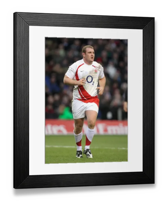 Framed Print : Tim Payne England and London Wasps Rugby Union England V South Africa Framed Print : Tim Payne England and London Wasps Rugby Union England V South Africa