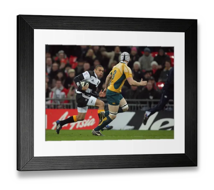 Framed Print : Bryan Habana & Richard Brown Framed Print : Bryan Habana & Richard Brown