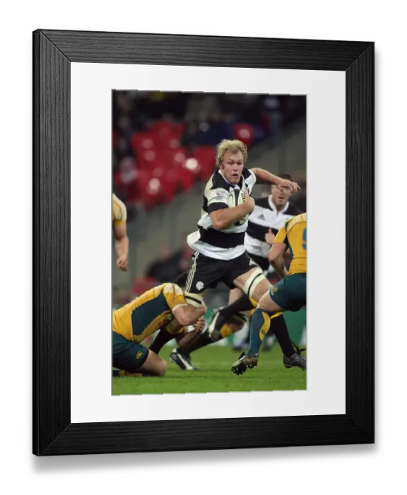 Framed Print : Shalk Burger In Action Framed Print : Shalk Burger In Action