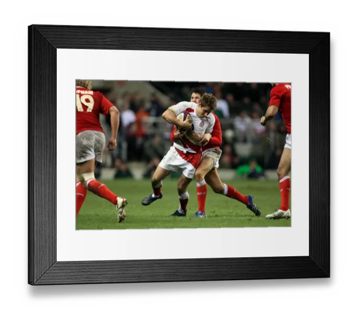 Framed Print : Jonny Wilkinson & James Hook Framed Print : Jonny Wilkinson & James Hook