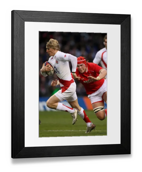 Framed Print : David Strettle & Alun Wyn Jones Framed Print : David Strettle & Alun Wyn Jones