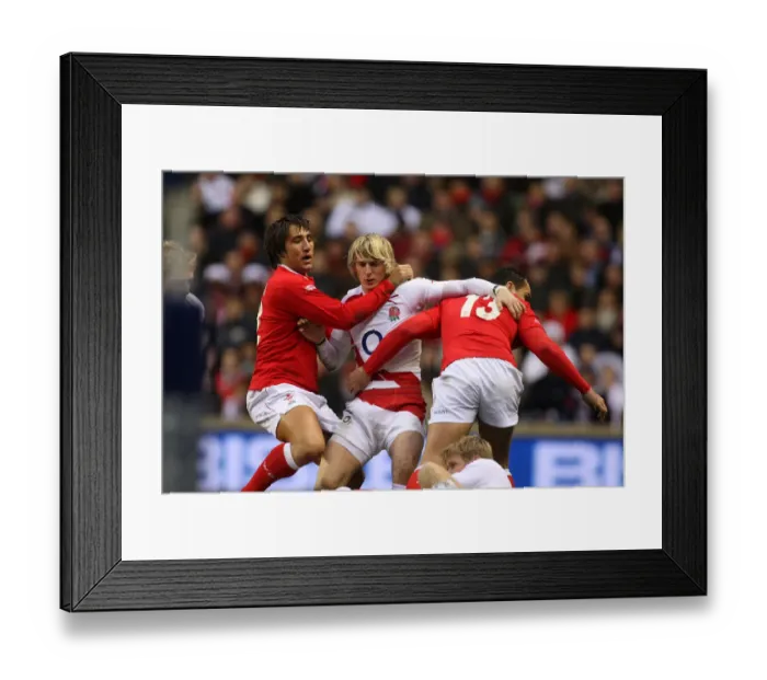 Framed Print : David Strettle, Gavin Henson, Sonny Parker Framed Print : David Strettle, Gavin Henson, Sonny Parker
