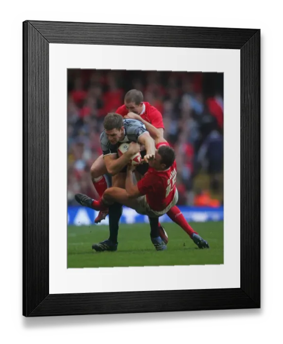Framed Print : Lee Byrne & Nikki Walker