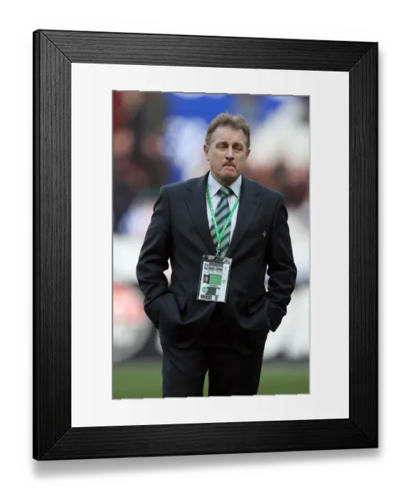 Framed Print : Eddie O Sullivan At Stade France Framed Print : Eddie O Sullivan At Stade France
