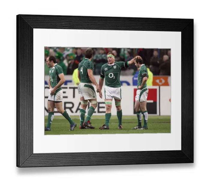 Framed Print : Mick O Driscoll Consoles Dempsey