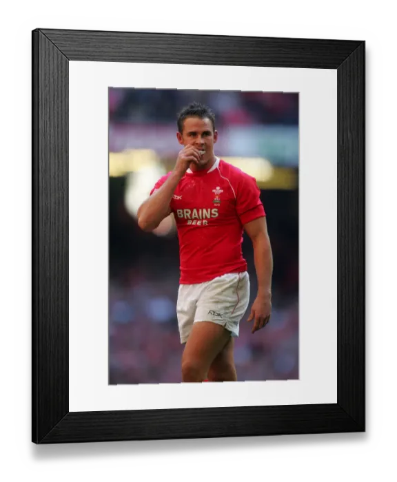 Framed Print : Lee Byrne Wales and Ospreys Wales V Scotland Millennium Stadium Framed Print : Lee Byrne Wales and Ospreys Wales V Scotland Millennium Stadium