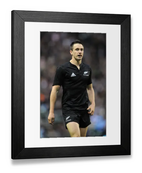 Framed Print : Ben Smith New Zealand Rugby Union Barbarians V New Zealand Twickenham Framed Print : Ben Smith New Zealand Rugby Union Barbarians V New Zealand Twickenham