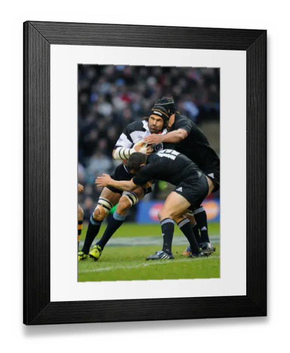 Framed Print : Victor Matfield & Cory Jane Framed Print : Victor Matfield & Cory Jane