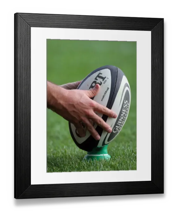 Framed Print : Guinness Premiership Matchball Framed Print : Guinness Premiership Matchball
