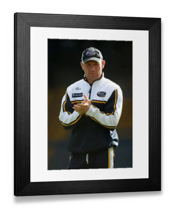 Framed Print : Neil Back Leeds Carnegie Rugby UnionCoach Leeds Carnegie V Gloucester Rugby Framed Print : Neil Back Leeds Carnegie Rugby UnionCoach Leeds Carnegie V Gloucester Rugby