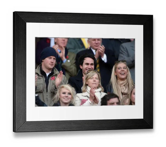 Framed Print : Prince Harry & Chelsy Davy