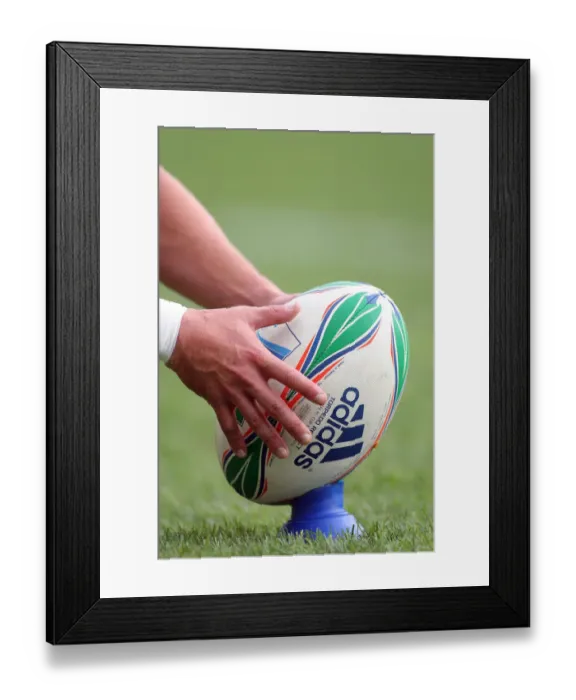 Framed Print : Heineken Cup Rugby Ball Framed Print : Heineken Cup Rugby Ball