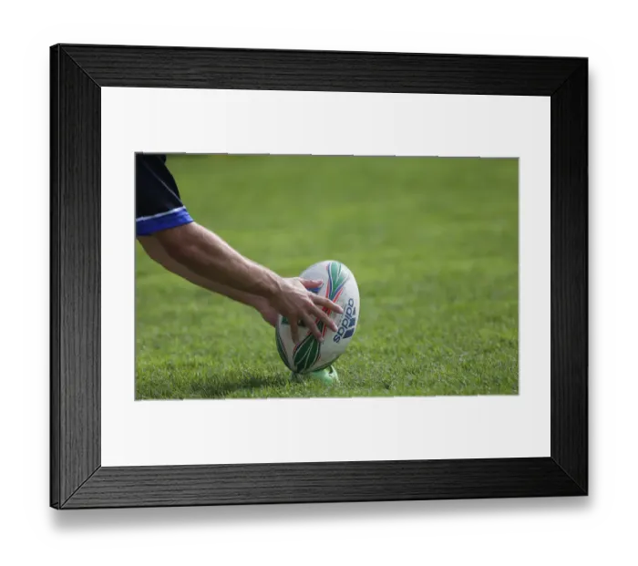 Framed Print : Heineken Cup Rugby Ball Framed Print : Heineken Cup Rugby Ball