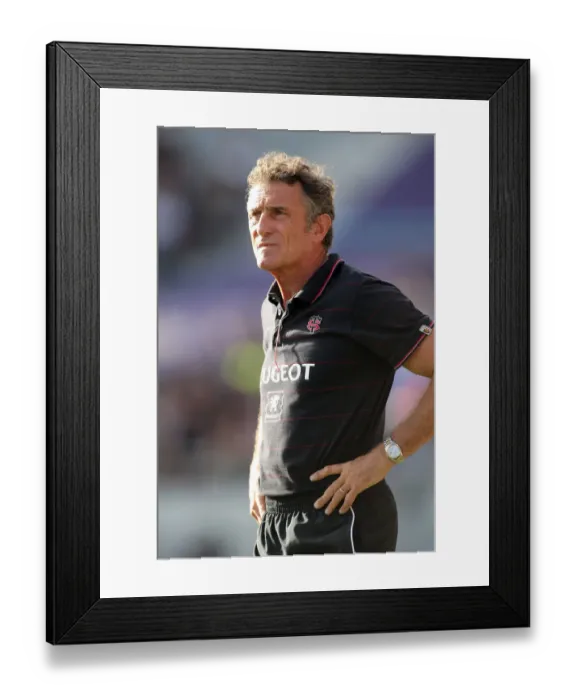 Framed Print : Guy Nove Stade Toulouse Director Of Rugby Toulouse V Sale Sharks Framed Print : Guy Nove Stade Toulouse Director Of Rugby Toulouse V Sale Sharks