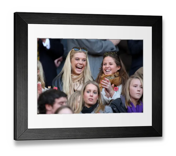 Framed Print : Chelsy Davy With Friend Framed Print : Chelsy Davy With Friend
