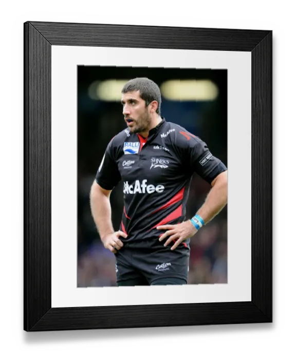Framed Print : Juan Martin Fernandez Lobbe Framed Print : Juan Martin Fernandez Lobbe