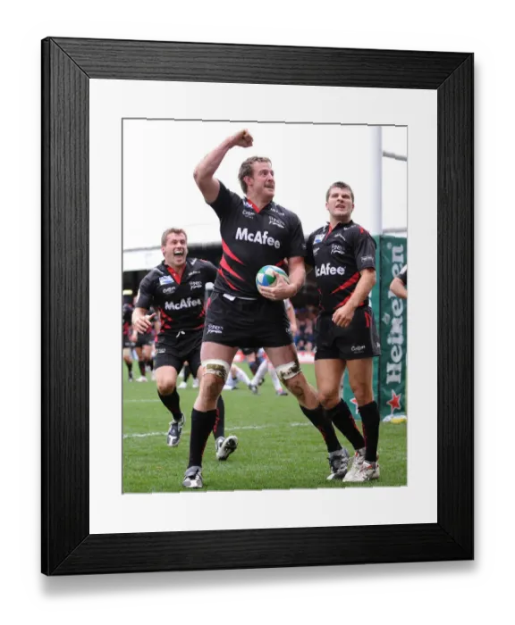 Framed Print : Mark Cueto, Dean Schofield & Richard Wigglesworth Framed Print : Mark Cueto, Dean Schofield & Richard Wigglesworth