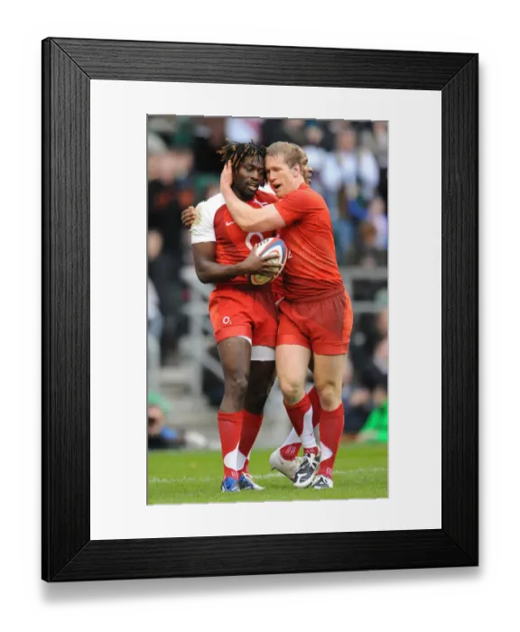 Framed Print : Paul Sackey, Tom Rees