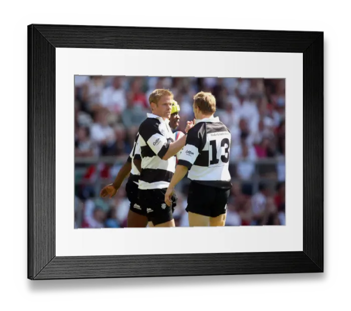 Framed Print : Josh Lewsey & Iain Balshaw Framed Print : Josh Lewsey & Iain Balshaw