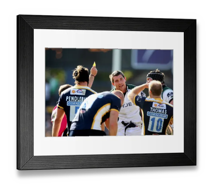 Framed Print : Nick Kennedy Is Sent Off Framed Print : Nick Kennedy Is Sent Off