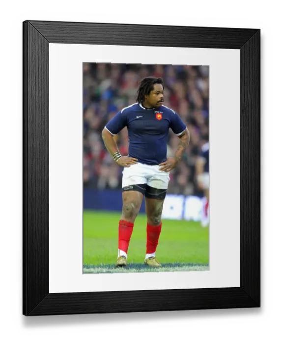 Framed Print : Mathieu Bastareaud Framed Print : Mathieu Bastareaud