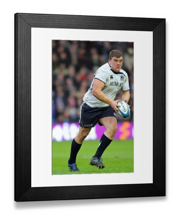 Framed Print : Moray Low Scotland and Glasgow Warriors Scotland V France