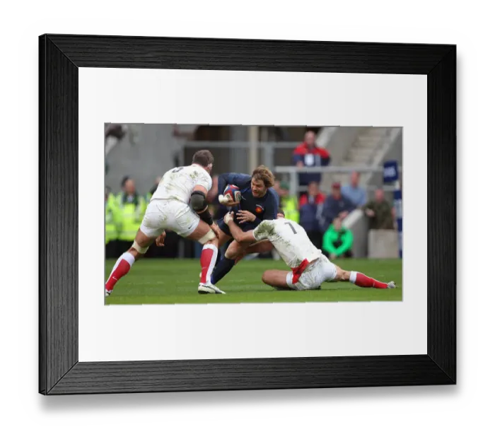 Framed Print : Cedric Heymans, Joe Worsley & Simon Shaw
