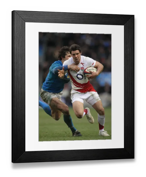 Framed Print : Ben Foden & Alessandro Zanni Framed Print : Ben Foden & Alessandro Zanni