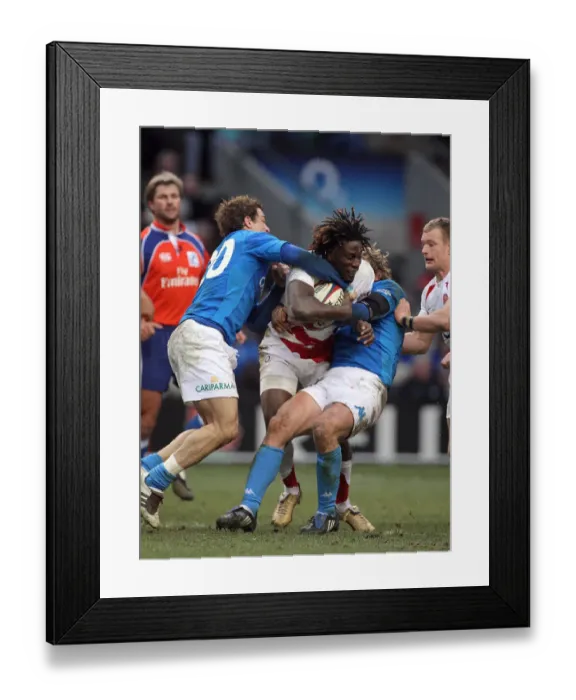 Framed Print : Paul Sackey, Bergamasco & Toniolatti